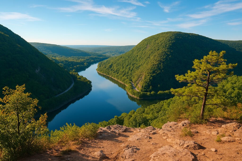 Delaware Water Gap in New York Delaware Water Gap in New York