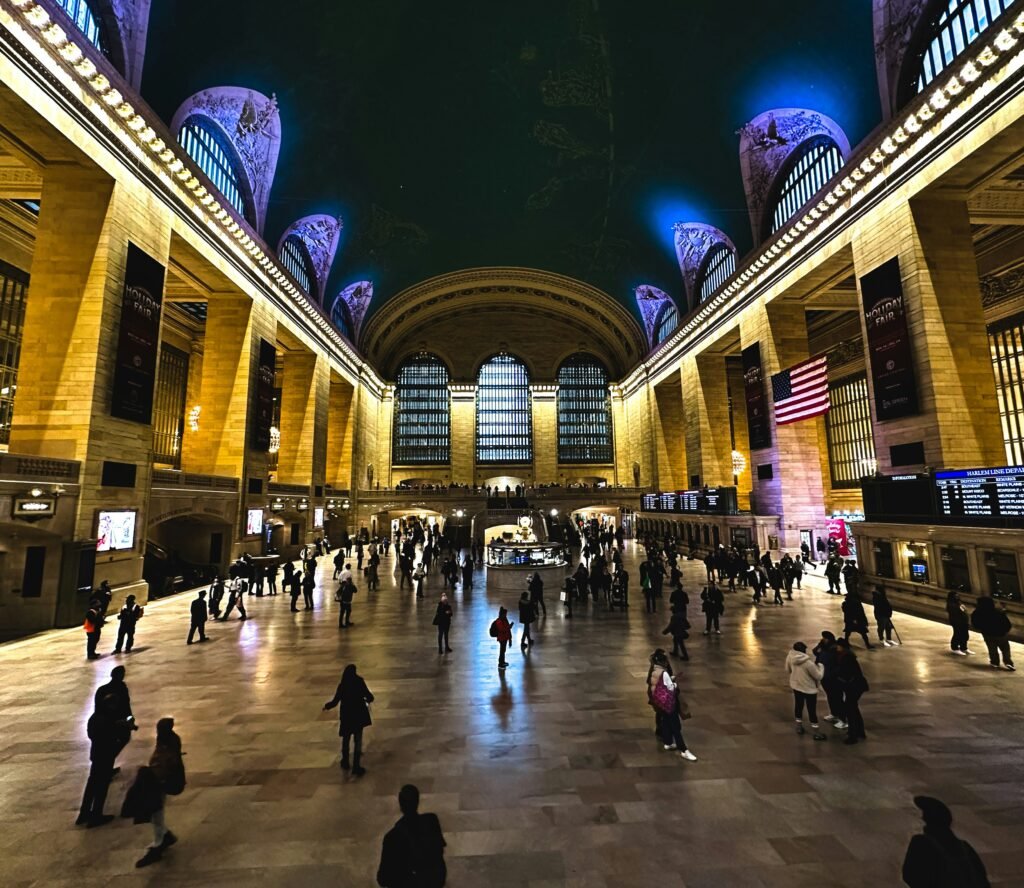 Grand Central Terminal and Bryant Park new york
